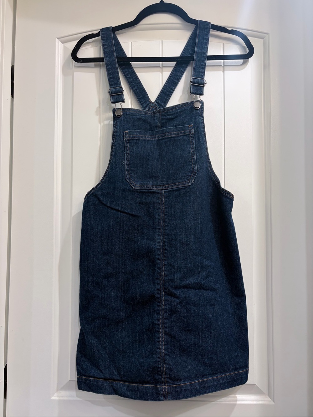 wild fable Dark Blue Denim Overall Jumper Dress
